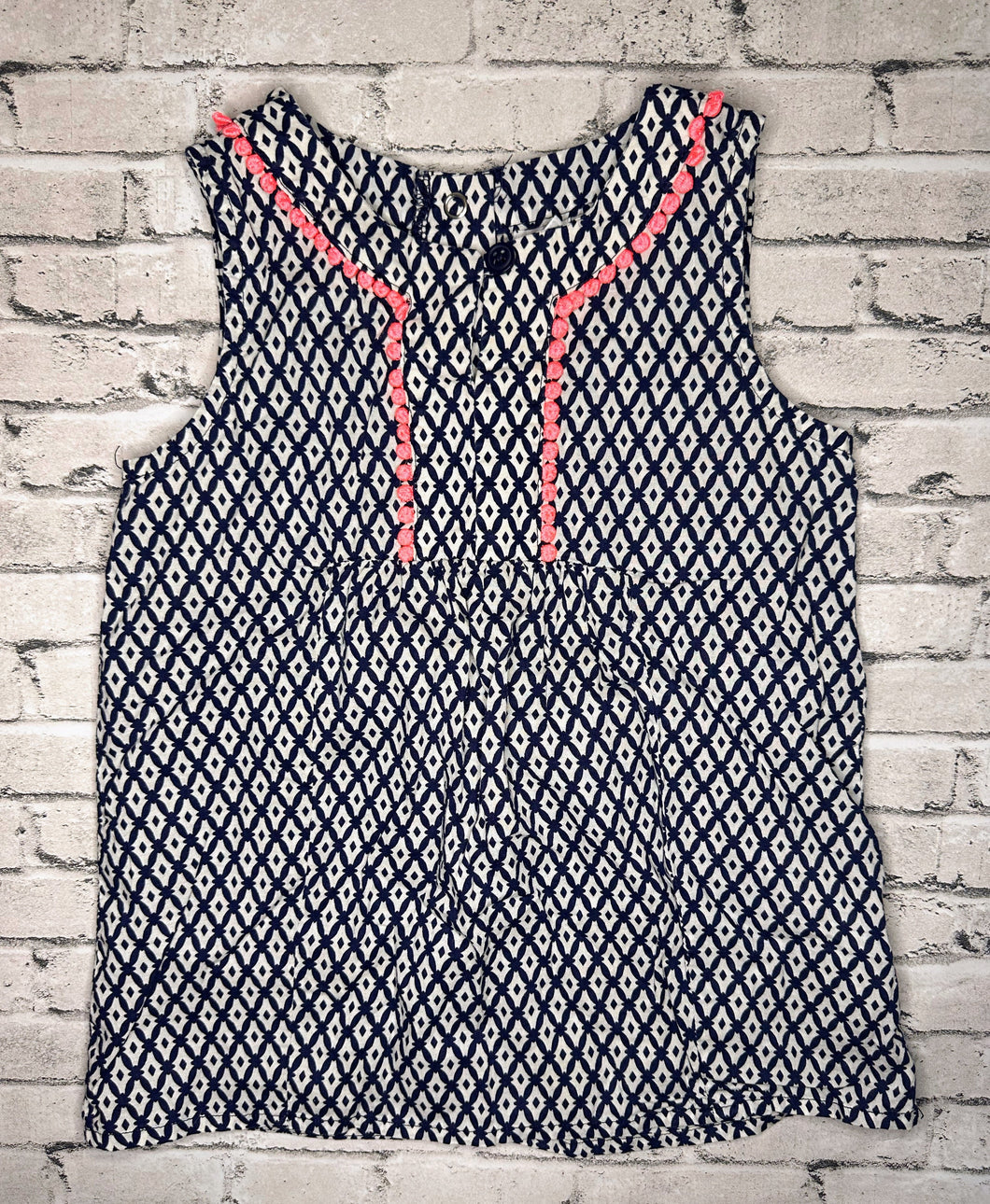 Carter’s: Navy Diamond Tank- 4T