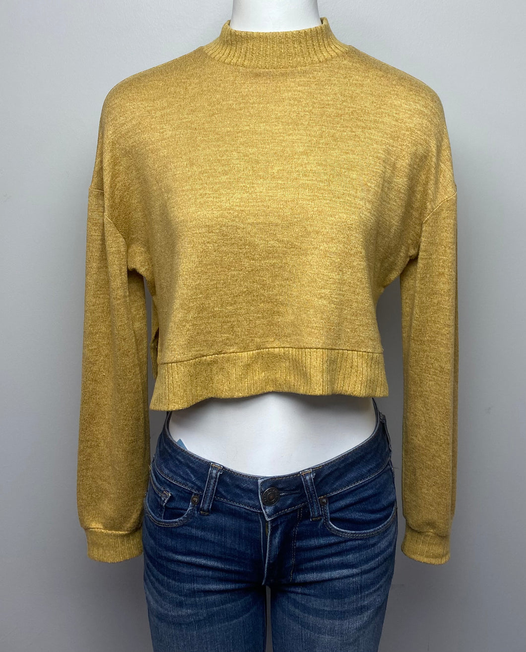 SO Cropped Sweater- (XS)