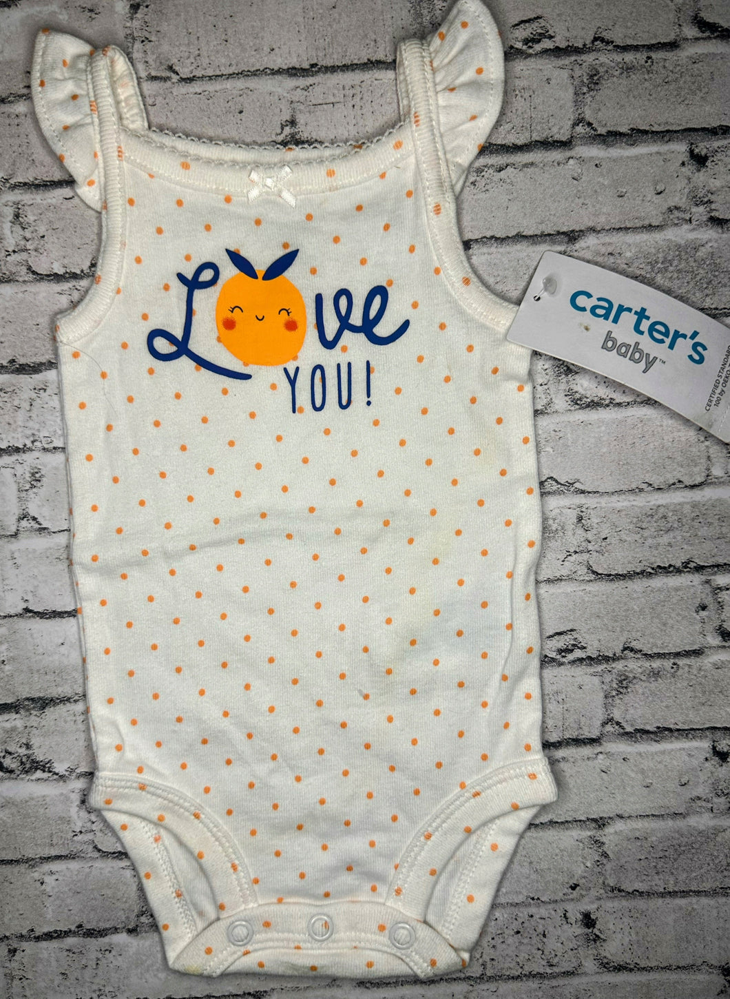 Carter’s: “Love You” Bodysuit- Newborn