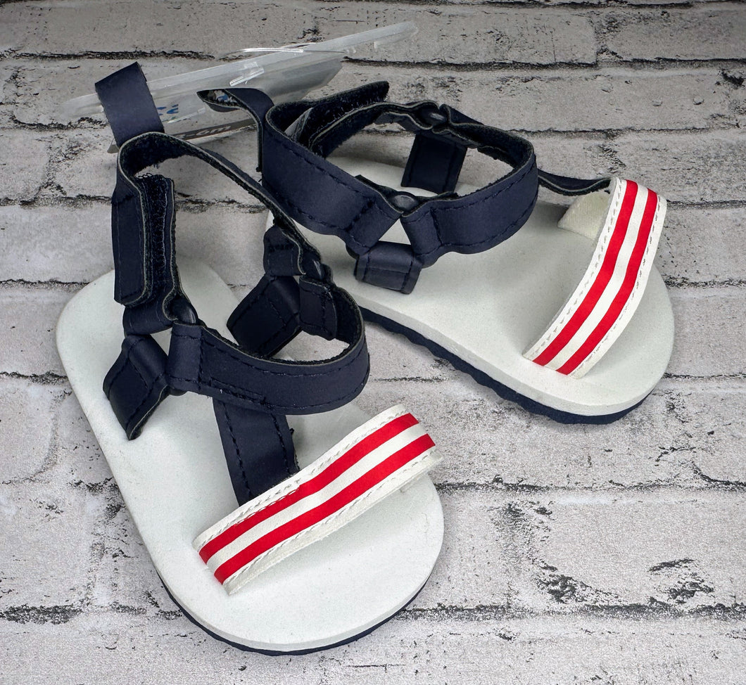 Carter’s: Patriotic Sandles- 3/6m NEW!