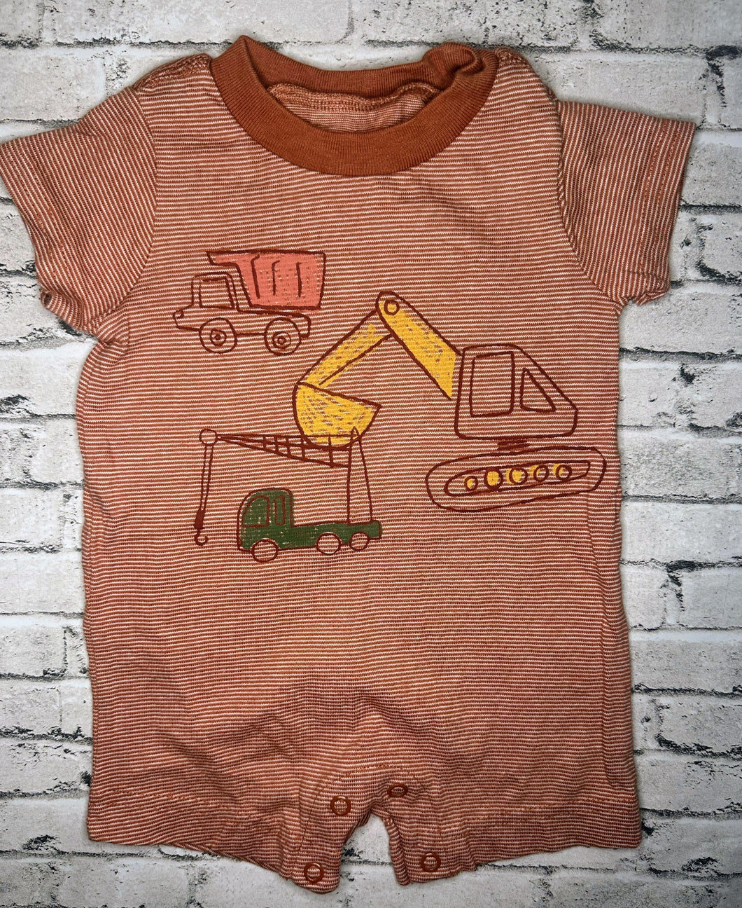 Carter’s: Construction Romper- 3M