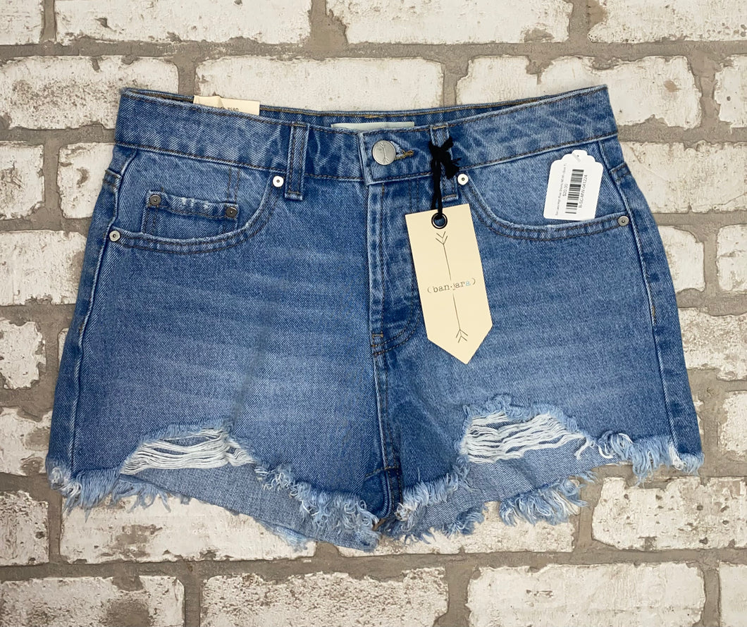Ban.jara High Rise Shorts NEW!- (Size 7)