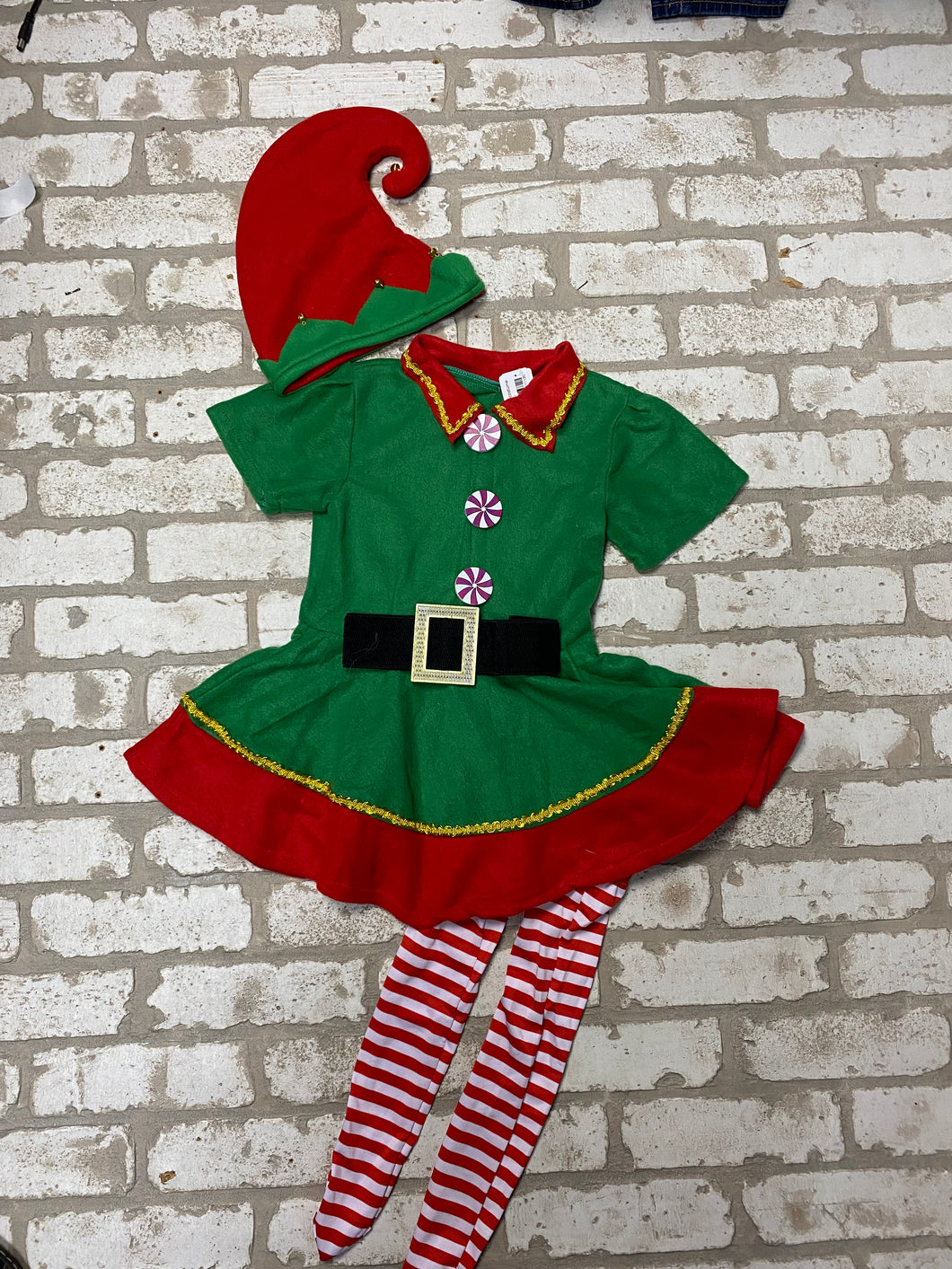3T Xmas elf costume