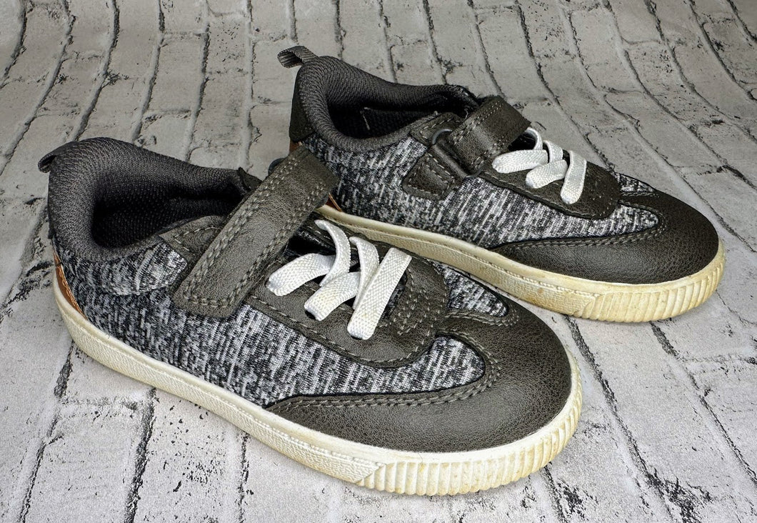Carter's: Gray Velcro Tennis Shoes - 9c
