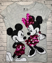 Load image into Gallery viewer, Disney: Glitter Minnie + Mickey Tee - 6
