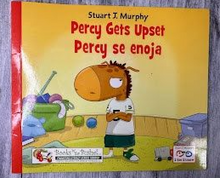 Load image into Gallery viewer, &#39;Percy Gets Upset&#39; Bilingual Book
