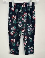 Carter's: Floral Leggings- 24m