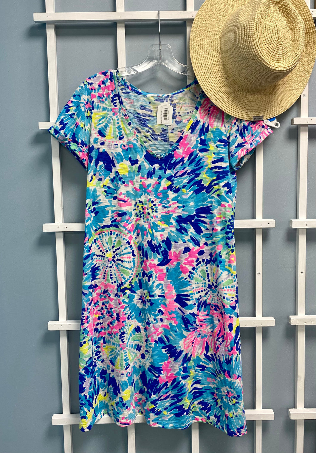 Lilly Pulitzer T-Shirt Dress- (S) – Happy Rock Boutique