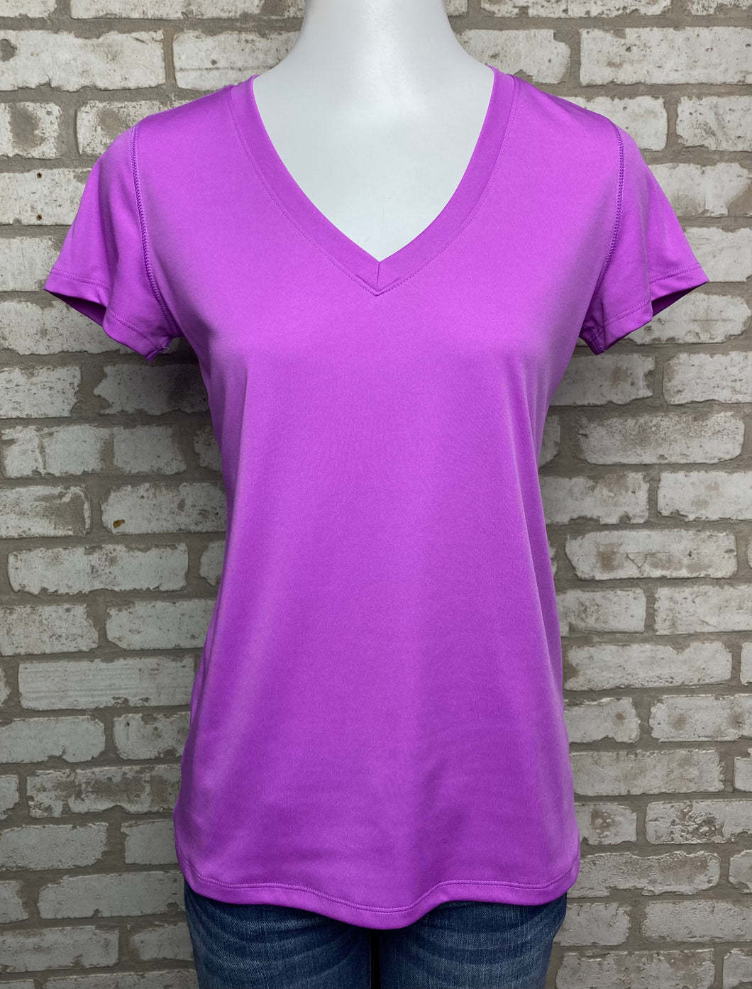 Champion V-Neck- (S)