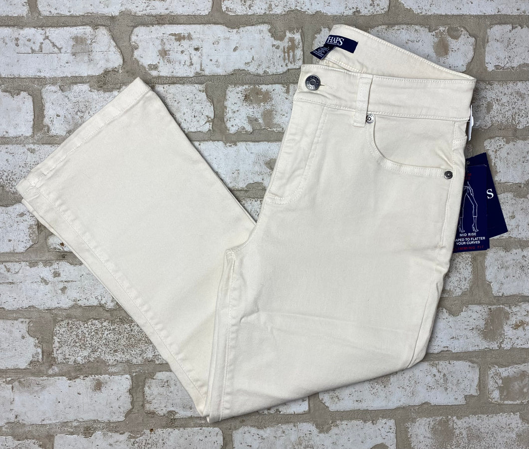 Chaps Mid-Rise Capri NEW!- (Size 6)