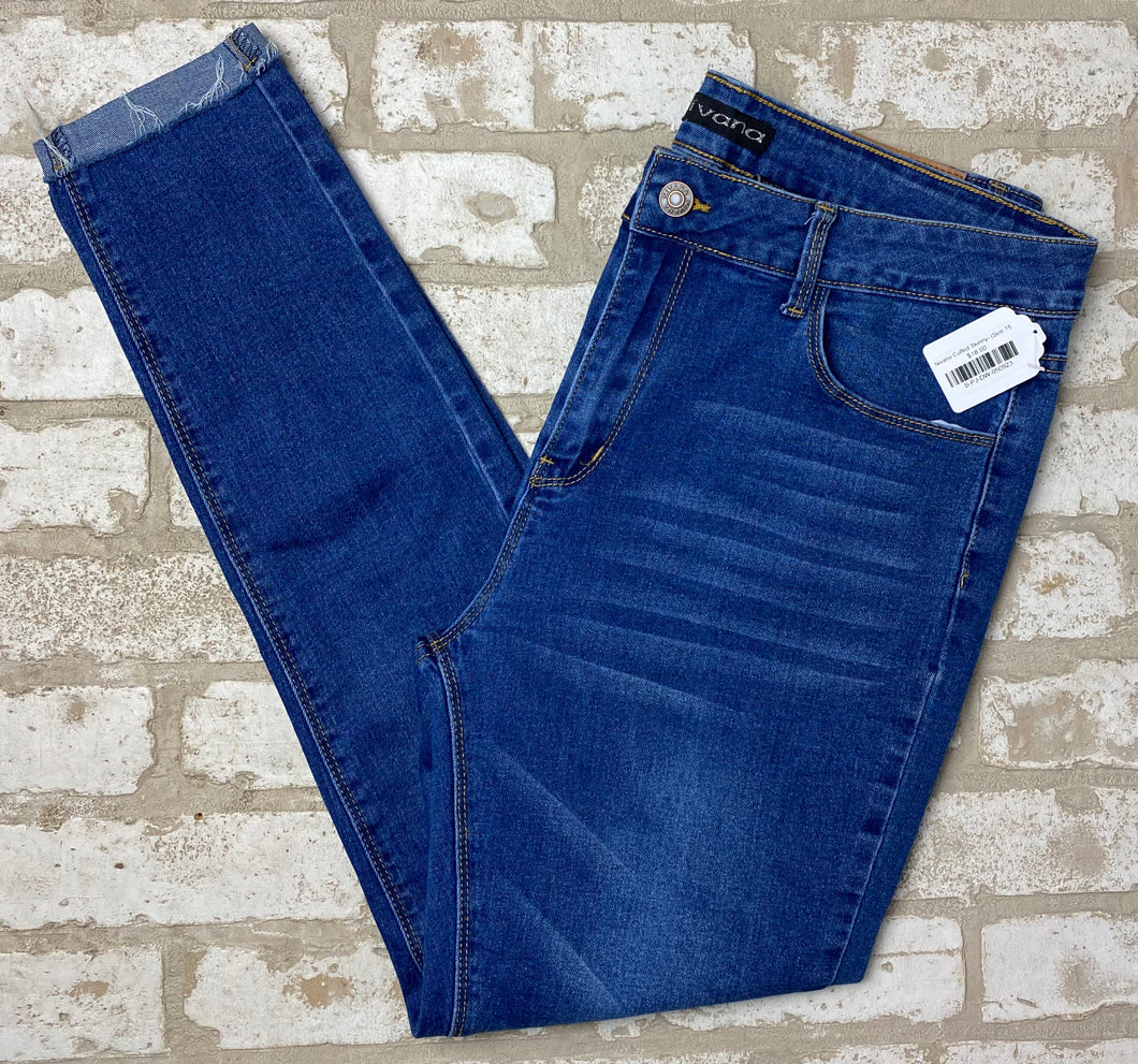 Nivana Cuffed Skinny- (Size 15)