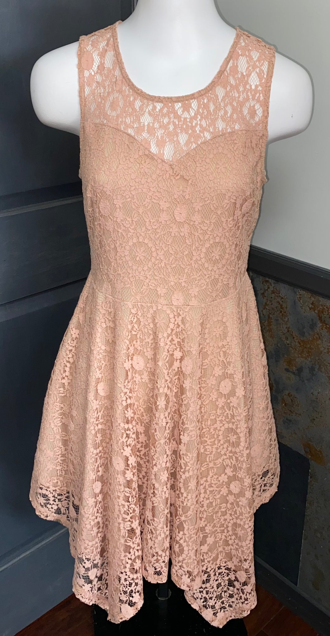 Monteau Lace Dress- (L)