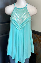 Load image into Gallery viewer, CY Crochet Tank- (S)
