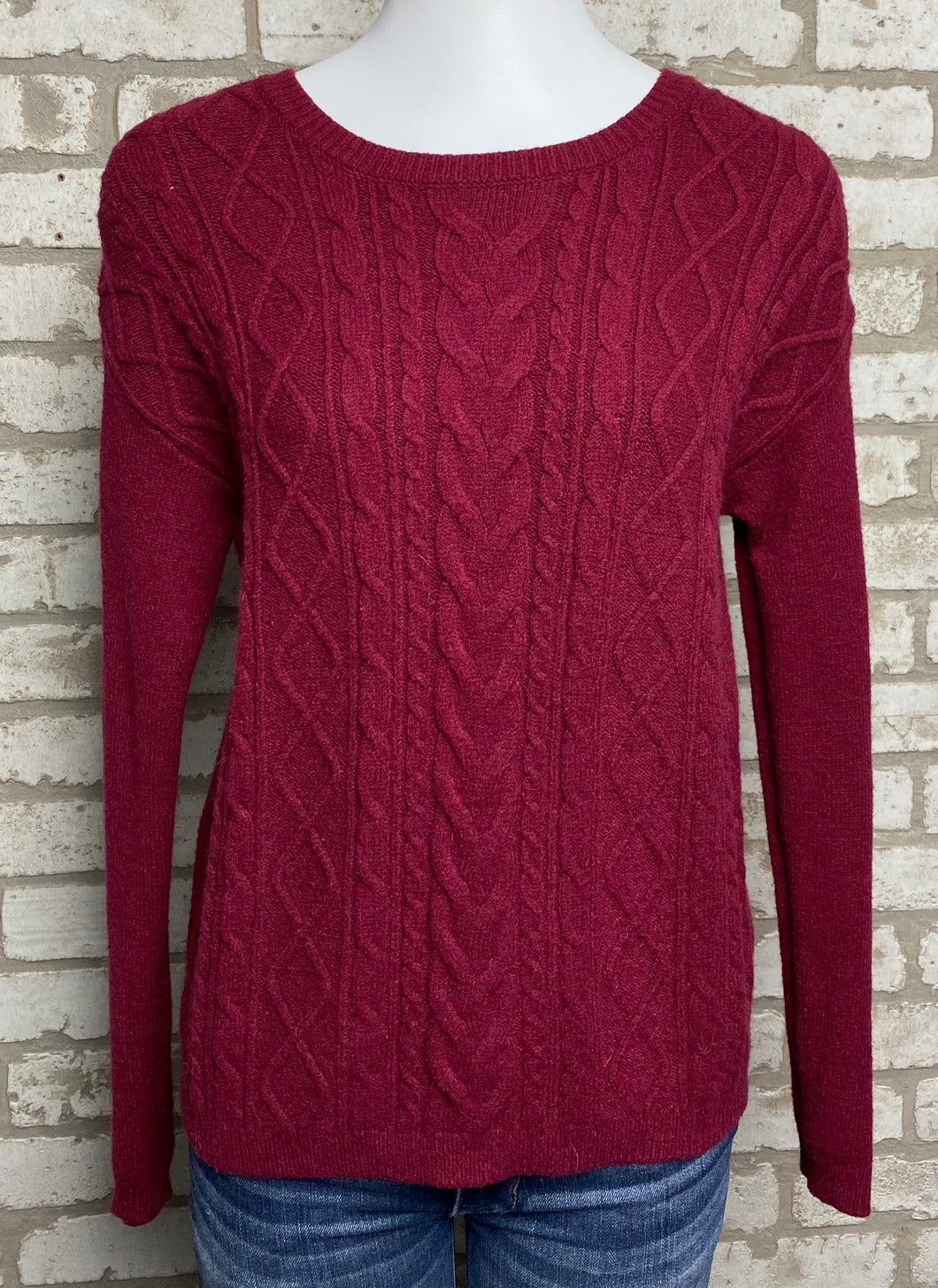Love Tree Cable Knit- (M)