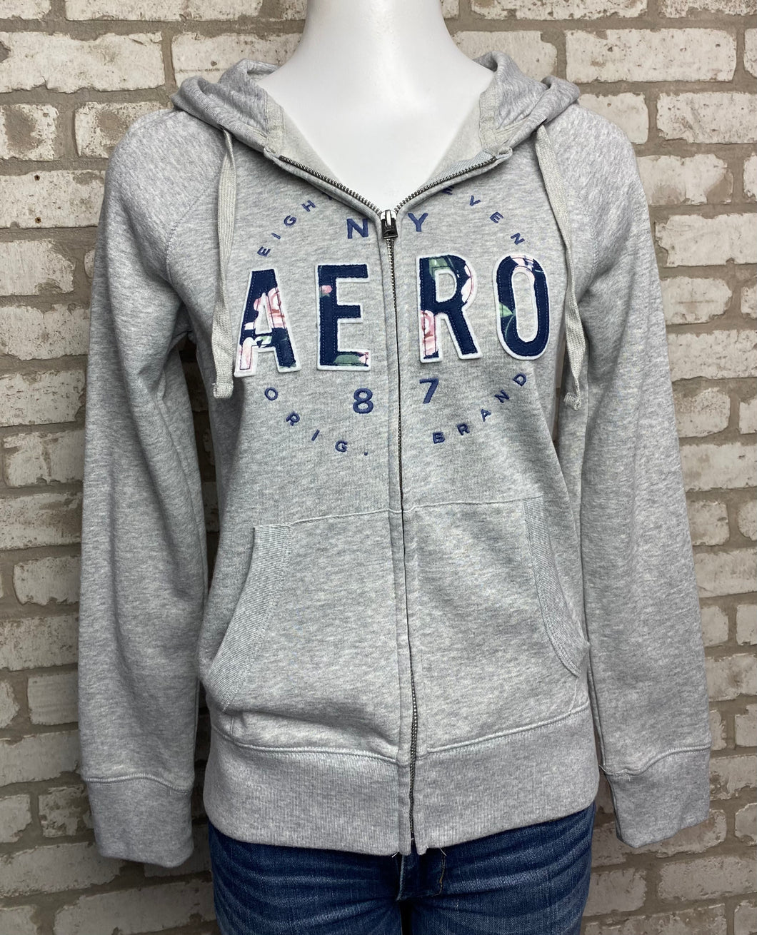 Aero Full Zip Hoodie- (S)
