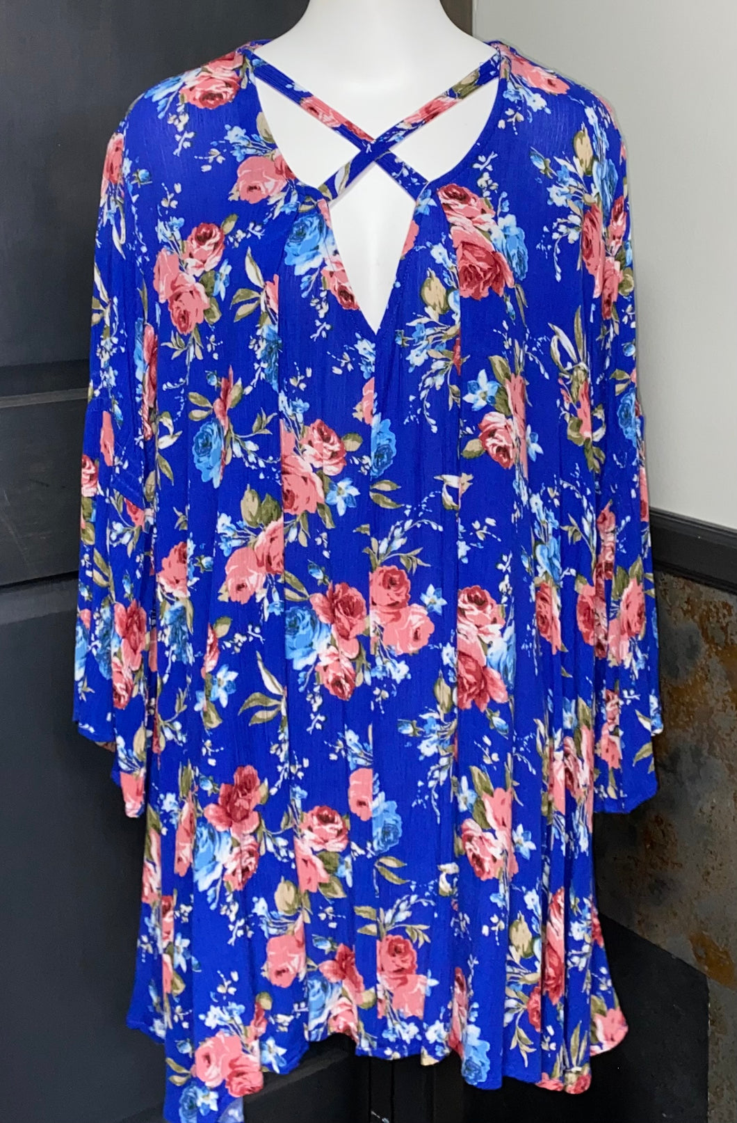 Umgee Floral Dress- (M)