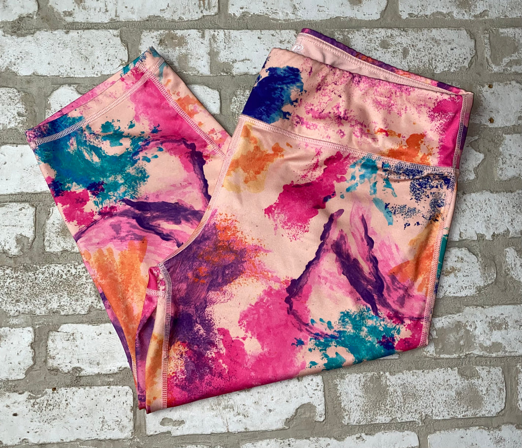 Pro Player Cropped Legging- (XL)