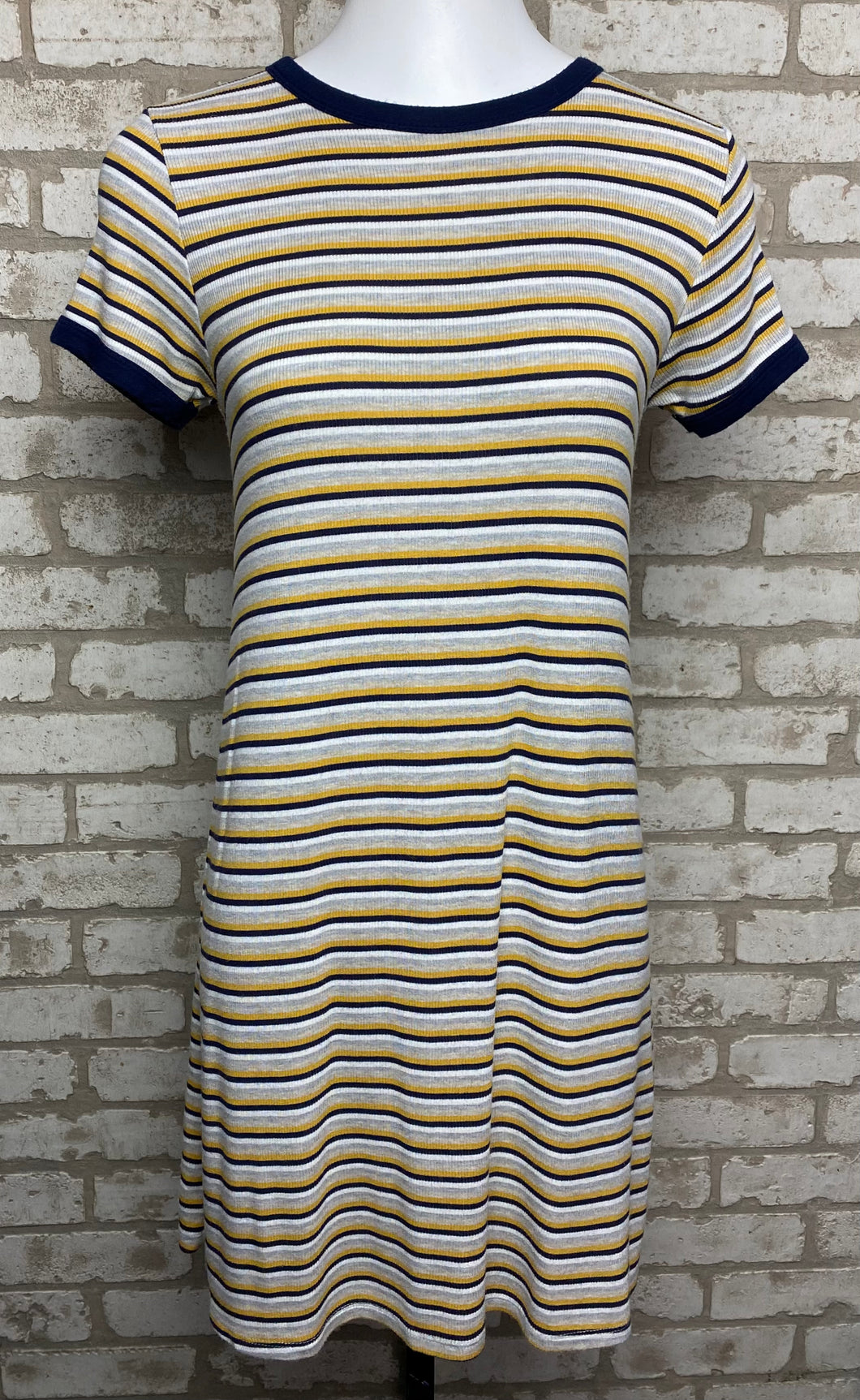 Ginger G Striped Dress- (S)
