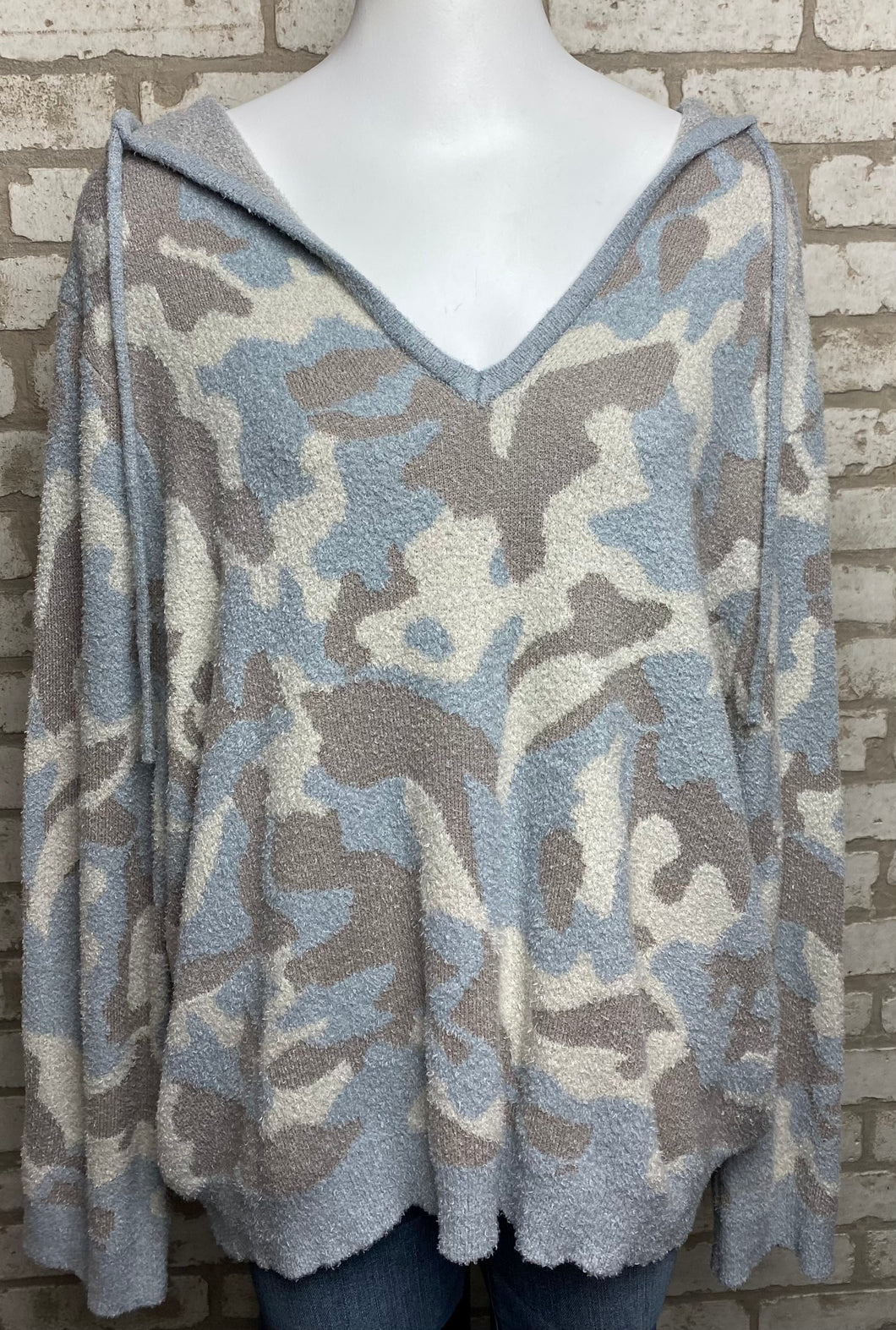 Rachel Zoe Camo Hoodie NEW!- (3X)