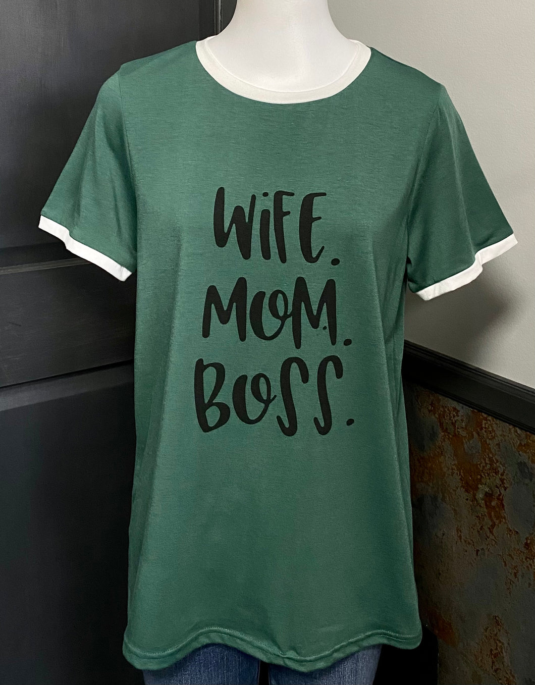 Misslook Graphic Tee- (M)