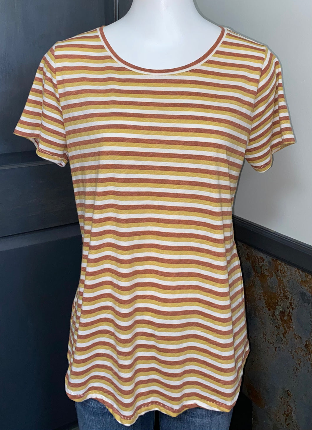 Sonoma Striped Tee- (M)