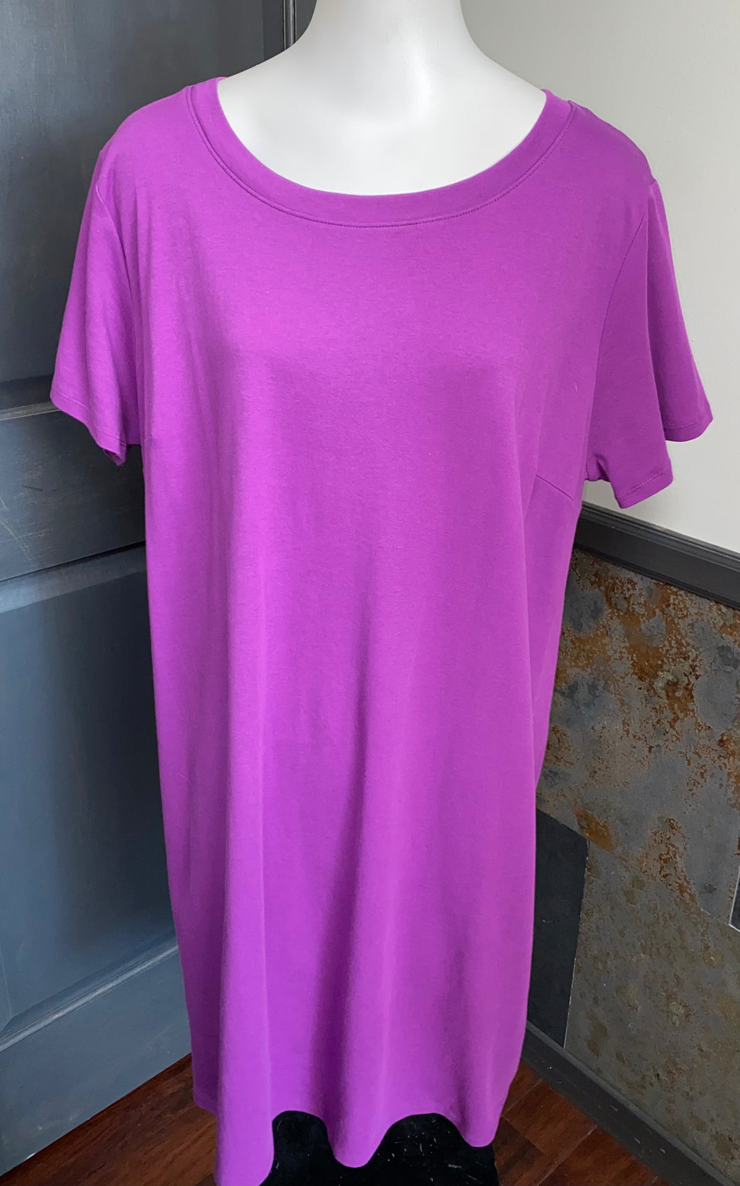 AVA & VIV T-Shirt Dress- (2X)