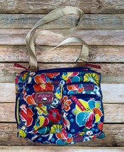 Load image into Gallery viewer, Lily Bloom Turtle/Floral Crossbody
