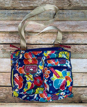 Load image into Gallery viewer, Lily Bloom Turtle/Floral Crossbody
